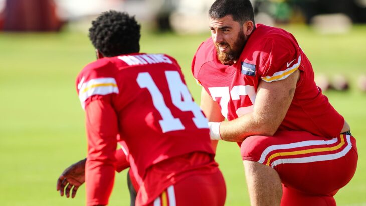 Chiefs LT Eric Fisher Exits Practice with Concussion