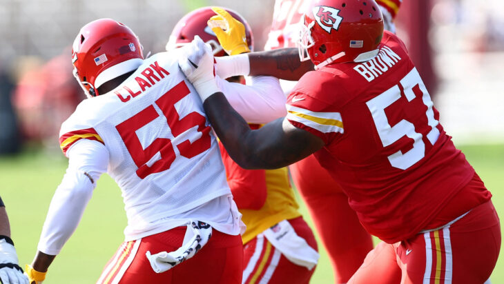 Camp Notebook: LT Orlando Brown Jr. Arrives at Chiefs Training Camp