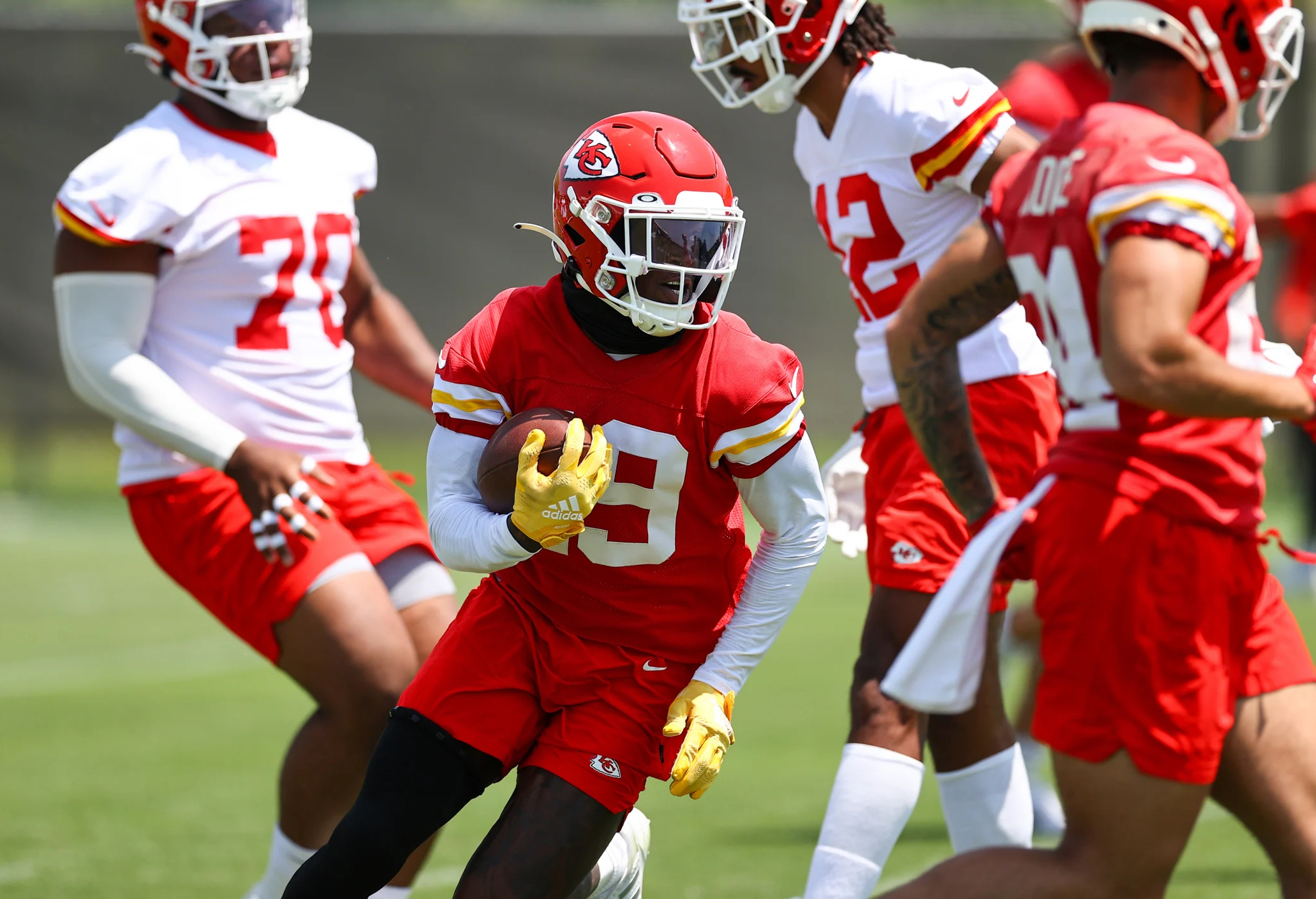 Andy Reid updates status of Chiefs WR Kadarius Toney