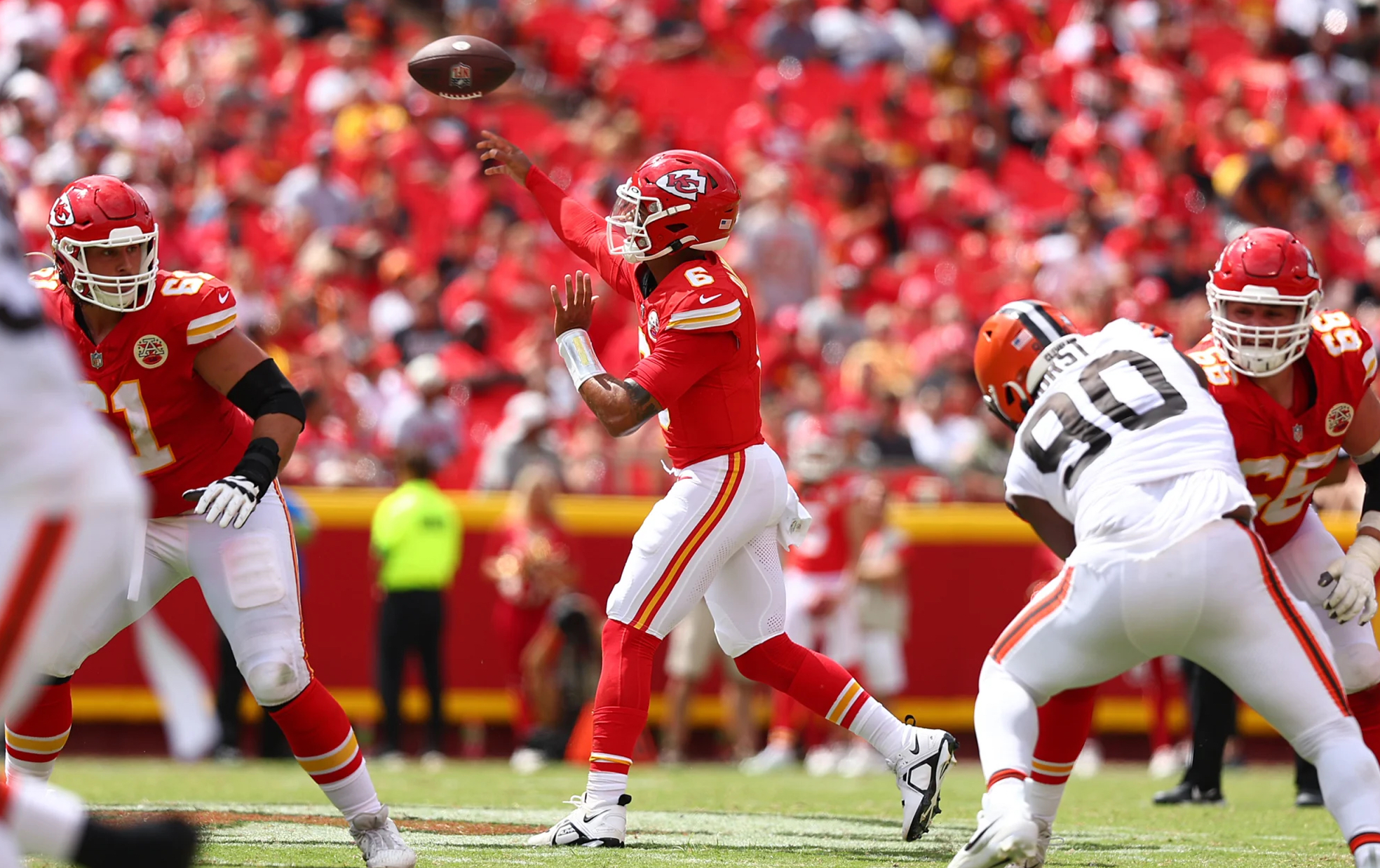 Chiefs lose first preseason game to the New Orleans Saints, 26-24