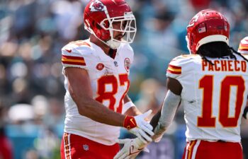 Five Chiefs Players Not Practicing Wednesday, WR Richie James Sidelined with Knee Injury