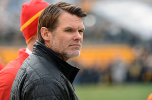The Indianapolis Colts introduced Kansas City Chiefs director of player personnel Chris Ballard as the team's new general manager on Jan. 29, 2017. (Photo courtesy Chiefs PR, Chiefs.com)