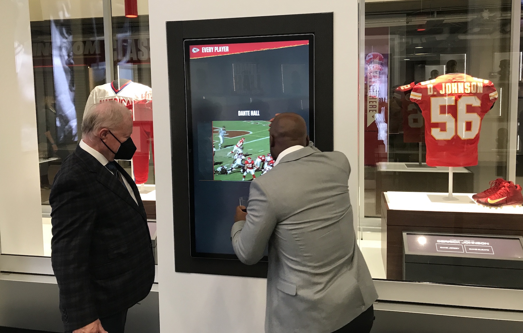 Newly Renovated Chiefs Hall of Honor Greeting Fans for Home Opener