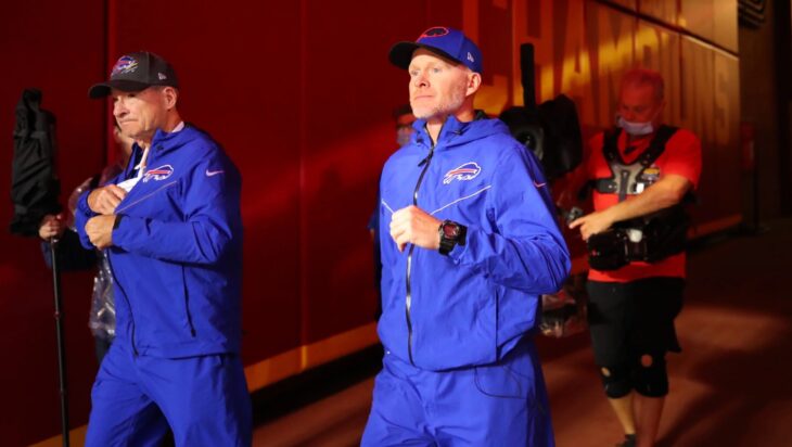 Steve Spagnuolo, Sean McDermott Resume Brotherly Rivalry in AFC Divisional Playoff