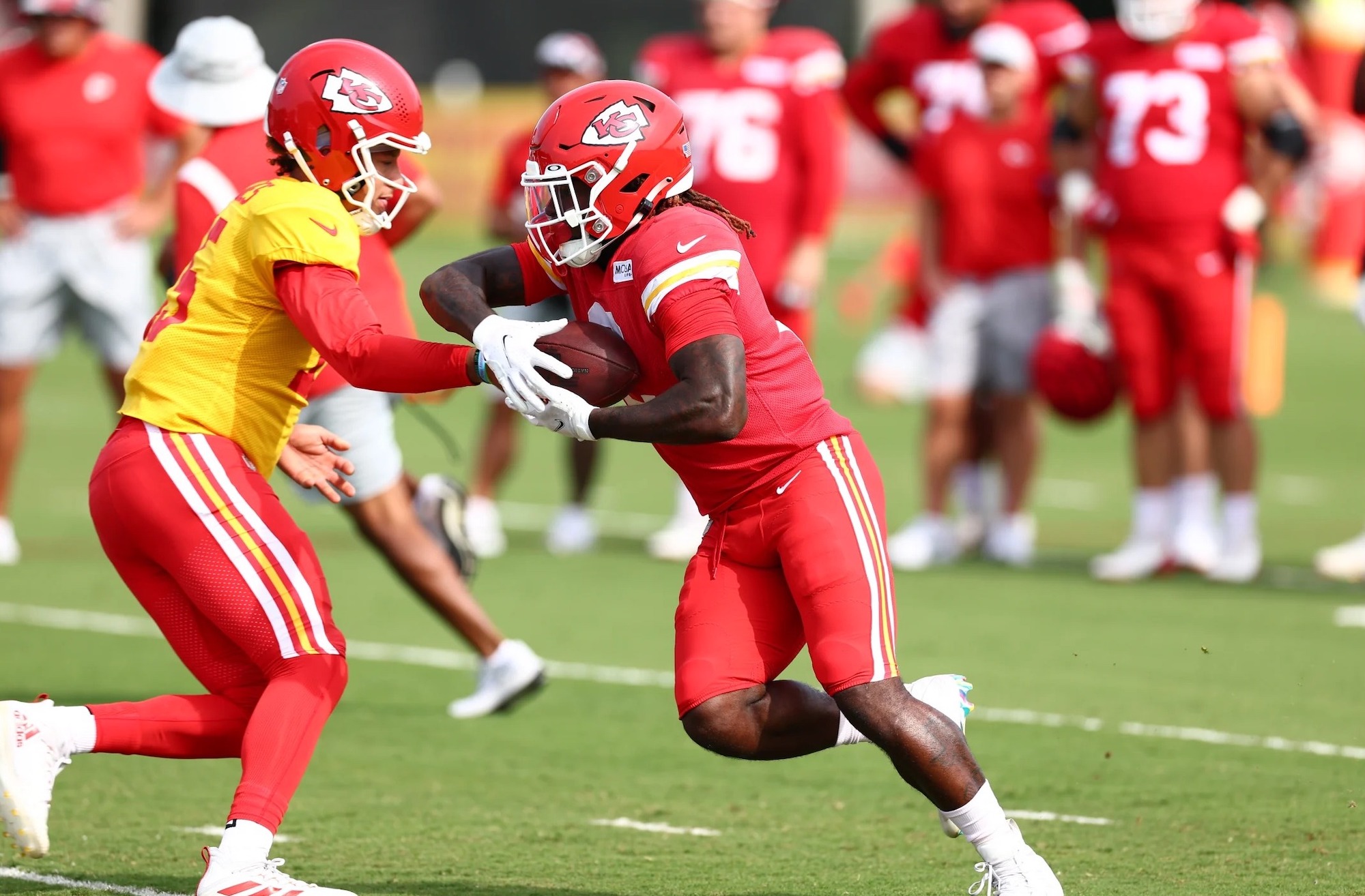 Camp Notebook: Chiefs’ Running Back Depth Far From Settled Behind Clyde Edwards-Helaire