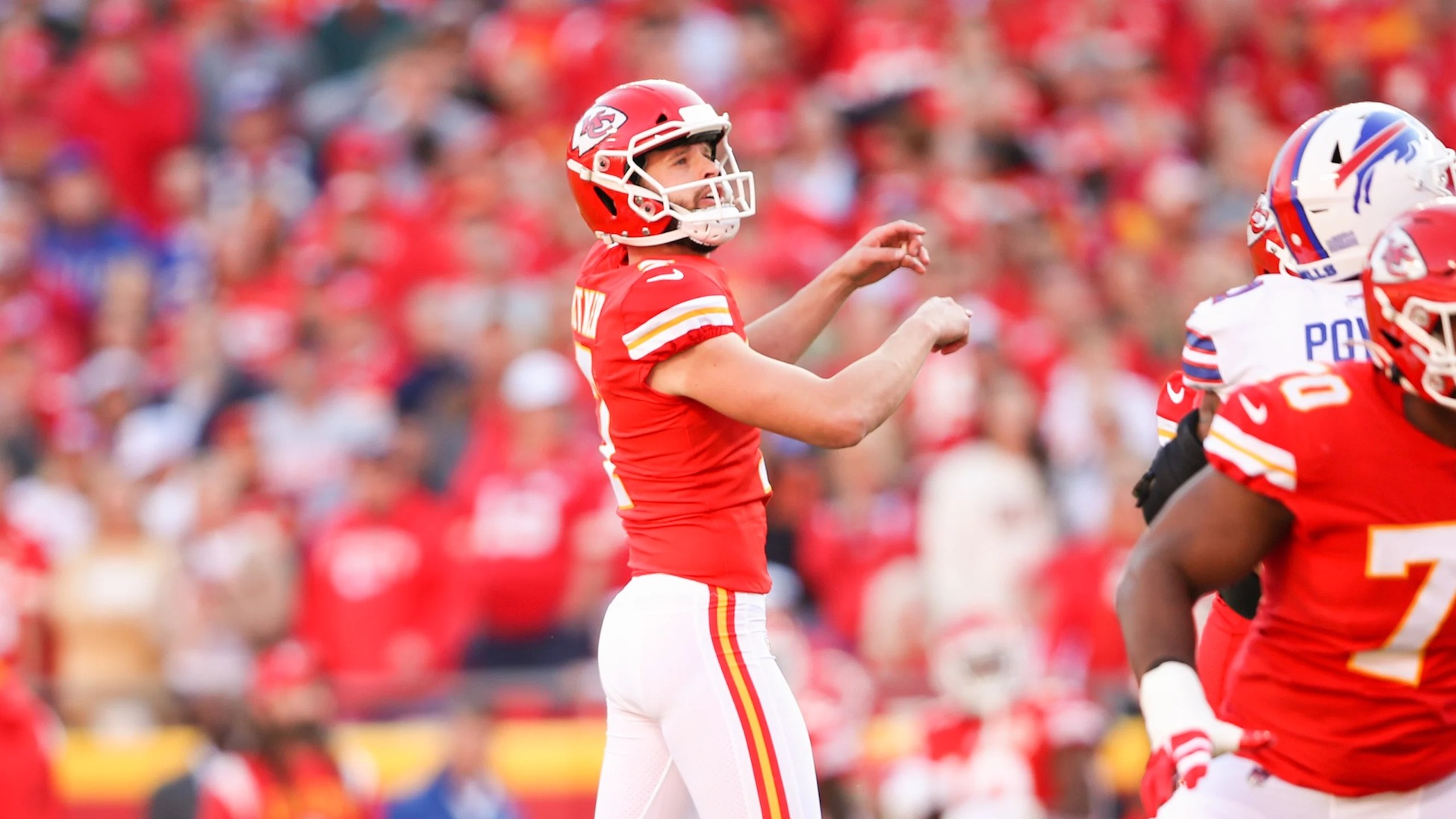 Harrison Butker Sets Chiefs’ Franchise Record with 62Yard Field Goal
