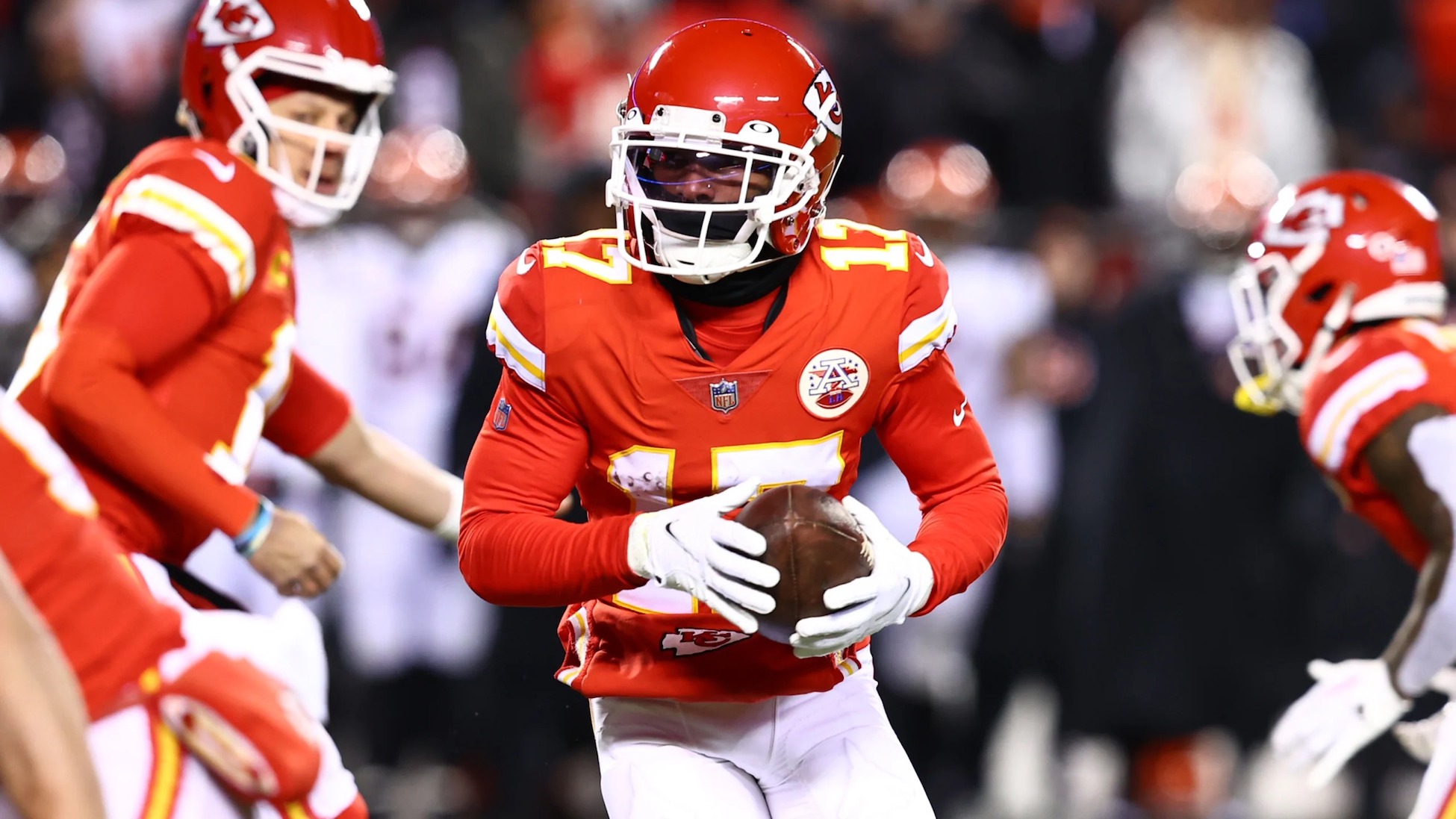 Kansas City Chiefs place WR Mecole Hardman on injured reserve