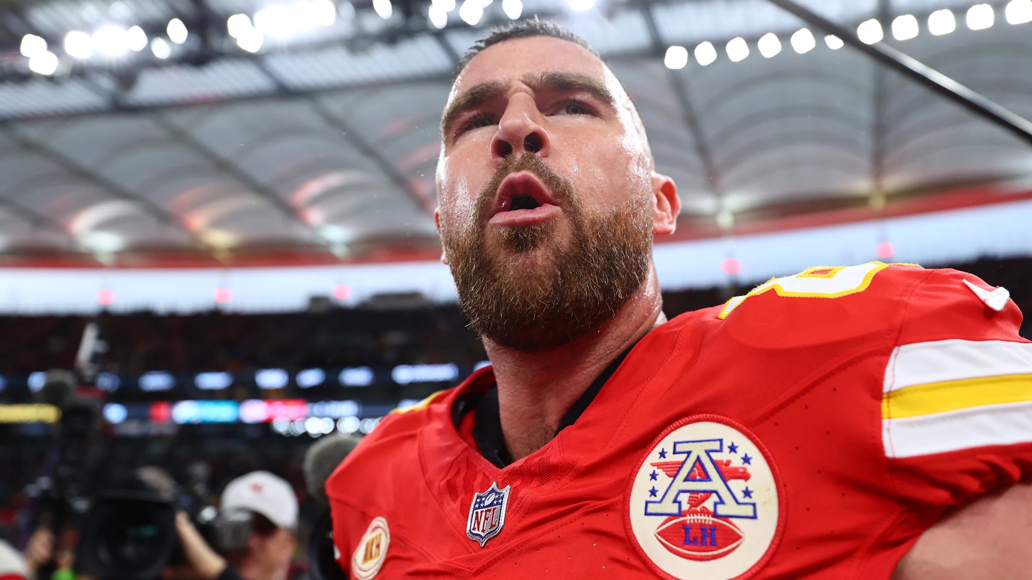 Kelce sets Chiefs record for receiving yards
