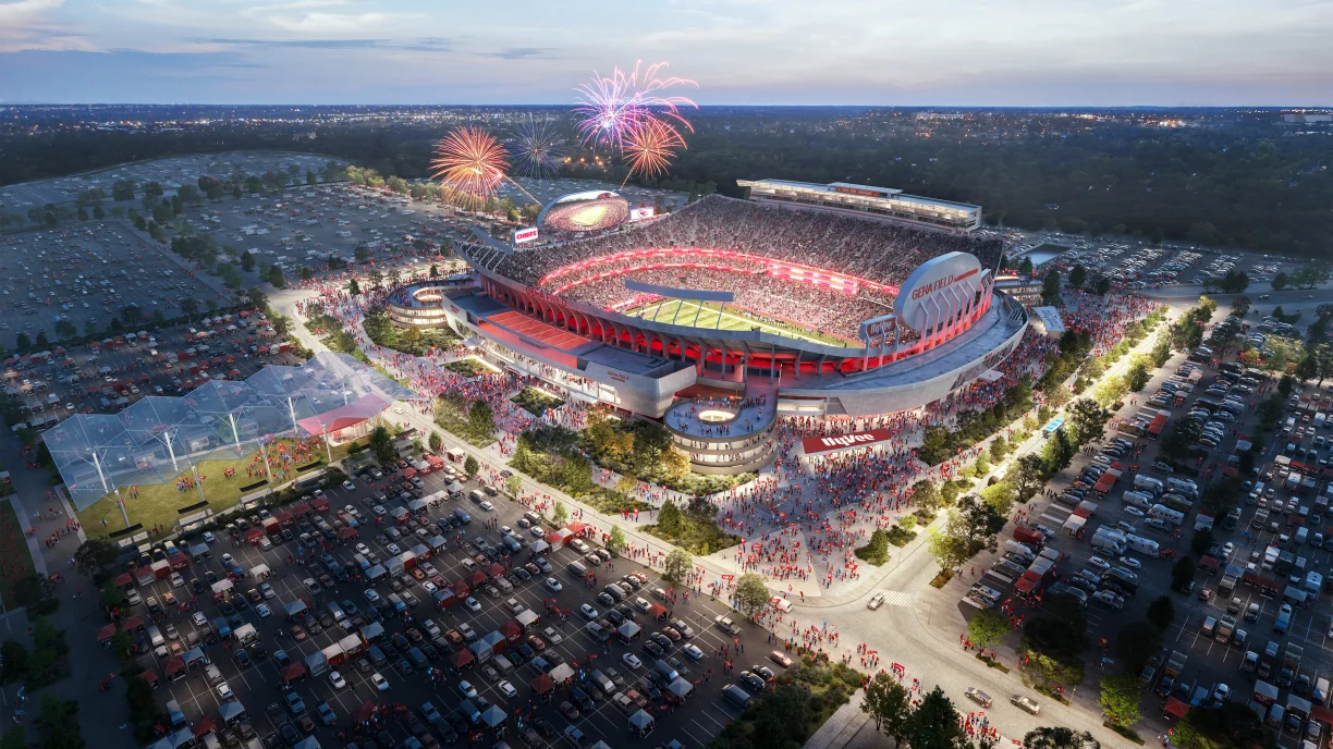 Chiefs, Jackson County Sports Complex Authority Unveil New Arrowhead ...