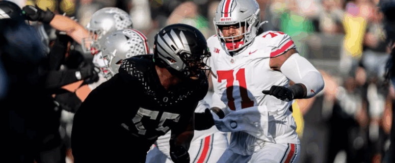 Chiefs Tab Ohio State Tackle Josh Simmons as Heir Apparent Blindside Protector for Patrick Mahomes